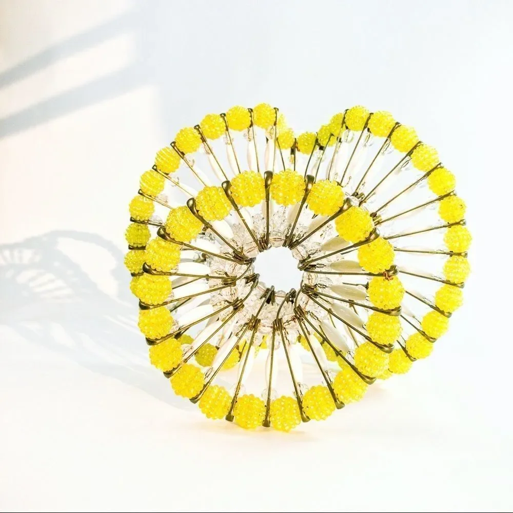 VTG MCM Safety Pin & Bead Basket